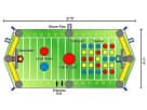 All in One Sports Bounce House Schematics