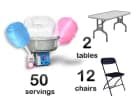 Cotton Candy Tables and Chairs Package