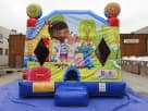 Front View Doc Mcstuffins Bouncy Castle