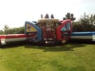 Justice League Bounce House Slide