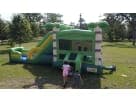 Palm Tree Bounce House Combo Rental Kids climbing