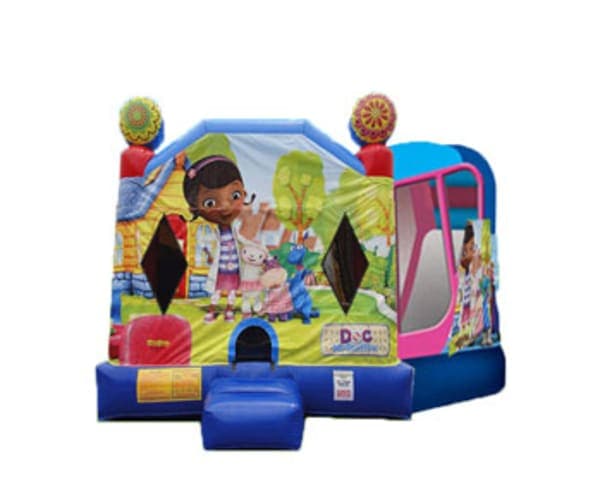 Doc Mcstuffins Bounce House Moonwalk w/ (Wet or Dry Slide)