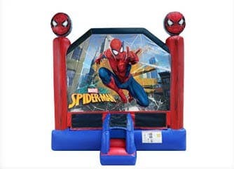 13 x 13 Spider Man Bounce House Moonwalk