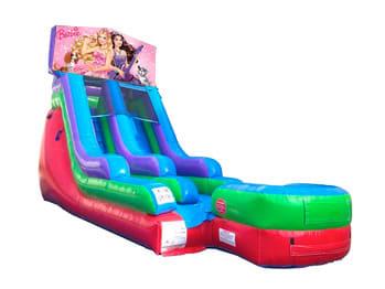 15ft Barbie Retro Wet/Dry Slide