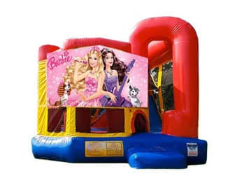 Barbie 4in1 Bounce House Combo w/ Wet or Dry Slide