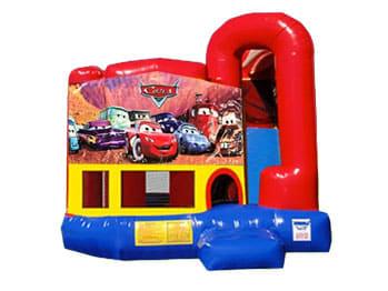 4in1 Cars Bounce House w/ Wet or Dry Slide