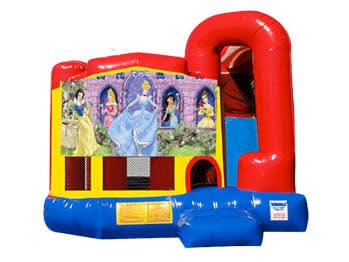 Disney Princess 4in1 Bounce House Combo w/ Wet or Dry Slide