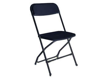 Black Adult Folding Chair