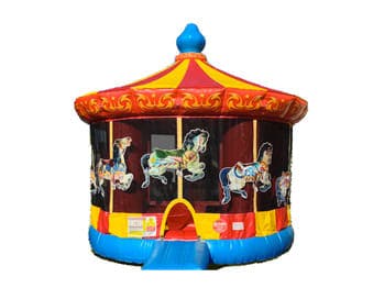 Carousel Bounce House Moonwalk