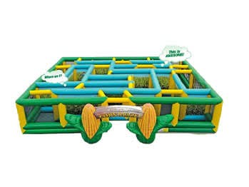 Extreme Inflatable Big Corn Maze