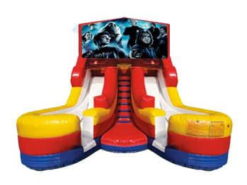 16ft Double Lane Harry Potter (Dry or Wet/Water Slide)