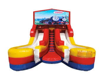 16ft Double Lane Thomas the Train w/ (Dry or Wet/Water Slide)