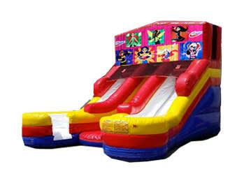 16ft Double Lane DC Super Hero Girls (Wet/Dry) Slide