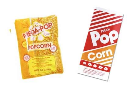Extra Popcorn Supplies for 50