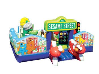 Sesame Street Toddler Bounce House Moonwalk