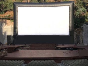 Large Outdoor Movie Screening (Drive Ins