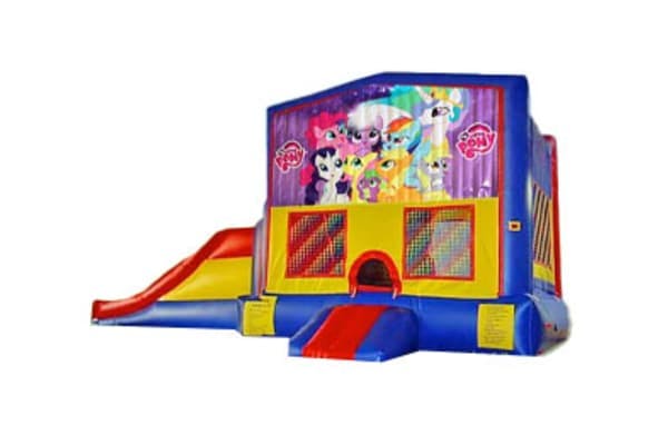 3in1 My Little Pony Bounce House Moonwalk w/ Wet or Dry Slide