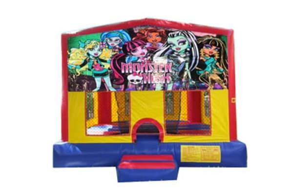 13 x 13 Monster High Bounce House Moonwalk