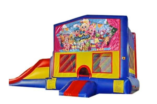 3in1 Shopkins Bounce House Moonwalk w/ Wet or Dry Slide