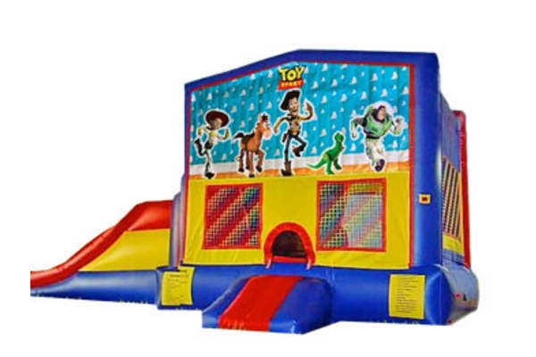 3in1 Toy Story Bounce House Moonwalk w/ Wet or Dry Slide