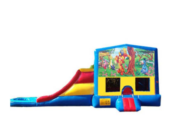 Winnie the Pooh 3in1 Obstacle w/ Wet or Dry Slide