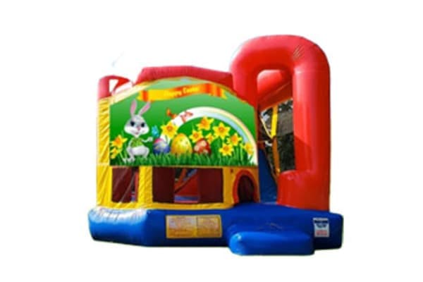 Easter 4in1 Bounce House Combo w/ Wet or Dry Slide