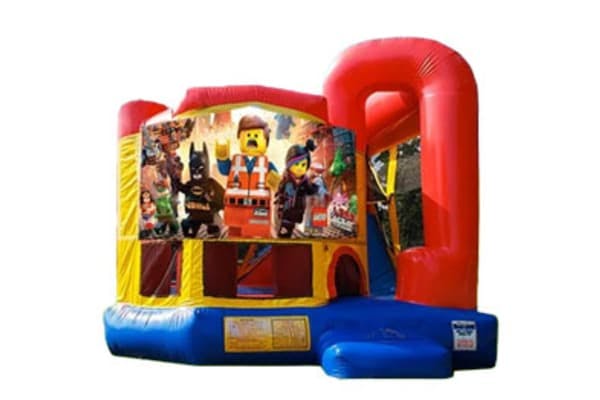 Lego Movie 4in1 Bounce House Combo w/ Wet or Dry Slide