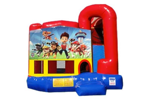4in1 Paw Patrol Bounce House w/ Wet or Dry Slide