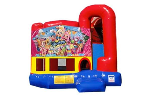 4in1 Shopkins Bounce House w/ Wet or Dry Slide