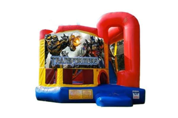 Transformers 4in1 Bounce House Combo w/ Wet or Dry Slide