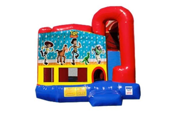 4in1 Toy Story Bounce House w/ Wet or Dry Slide
