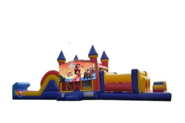 50ft Elena of Avalor Obstacle w/ Wet or Dry Slide