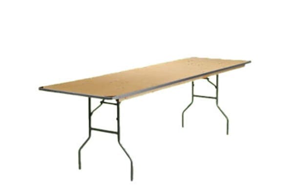 8ft Rectangle Banquet Table