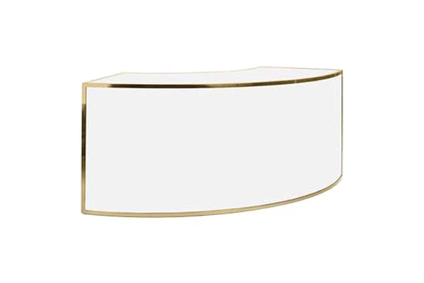 10 FT - White and Gold Bar