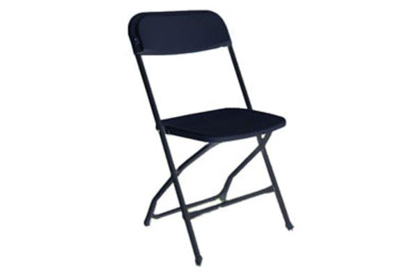 Black Adult Folding Chair
