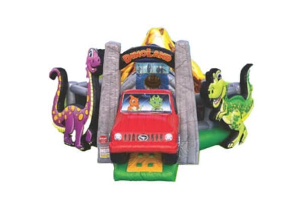 Dinosaur Land Playzone Toddler Bounce House Combo