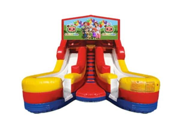 16ft Double Lane Coco Melon (Dry or Wet/Water Slide)