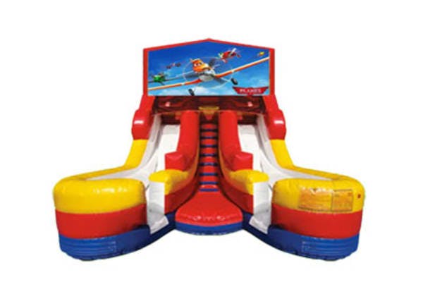 16ft Double Lane Planes (Dry or Wet/Water Slide)