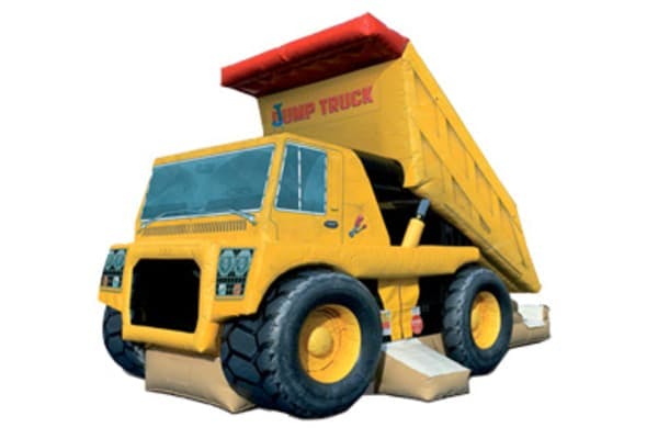 Dump Truck Bounce House Combo (Wet/Dry)