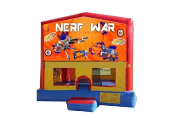 13 x 13 Nerf War Bounce House Moonwalk