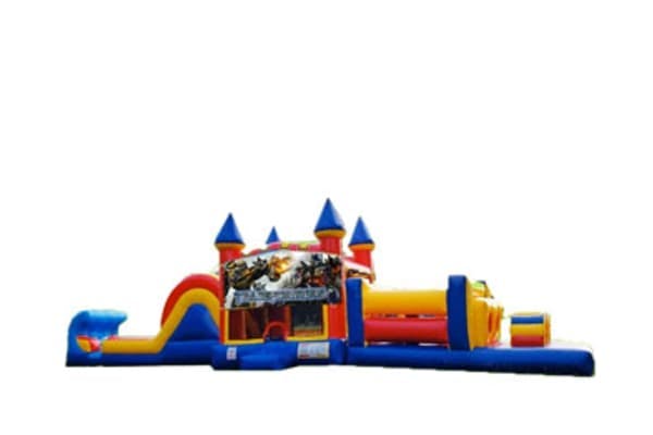 50ft Transformers Obstacle w/ Wet or Dry Slide