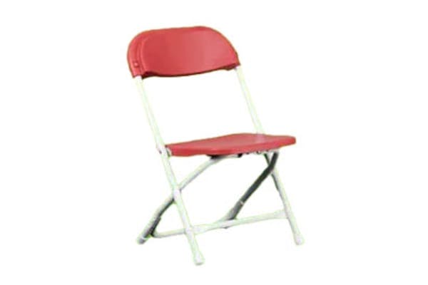 Red Kids Folding Chair