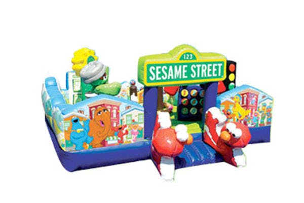 Sesame Street Toddler Bounce House Moonwalk