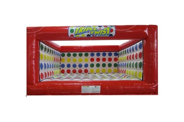 Triple Inflatable Twister 3D