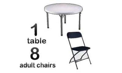 Table Chair Party Rentals Houston