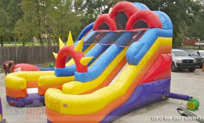 inflatable slides for rent Houston