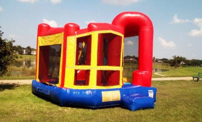 4in1 Bounce House Party Rentals Outdoors Grass