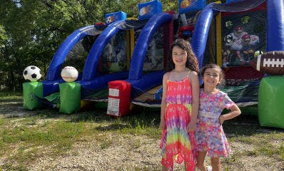 Sports 4in1 Bounce House Games