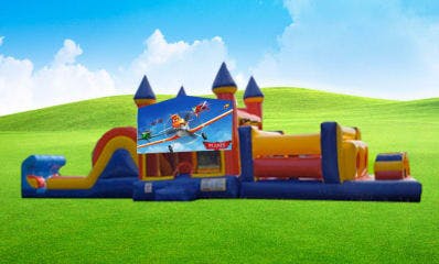 50ft Planes Obstacle Course Rentals in Houston, TX