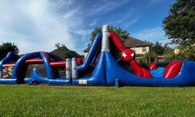 50ft Spider Man Obstacle